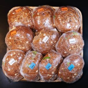 מגש כריכוני מיני ביס חיטה מלאה(20יח)